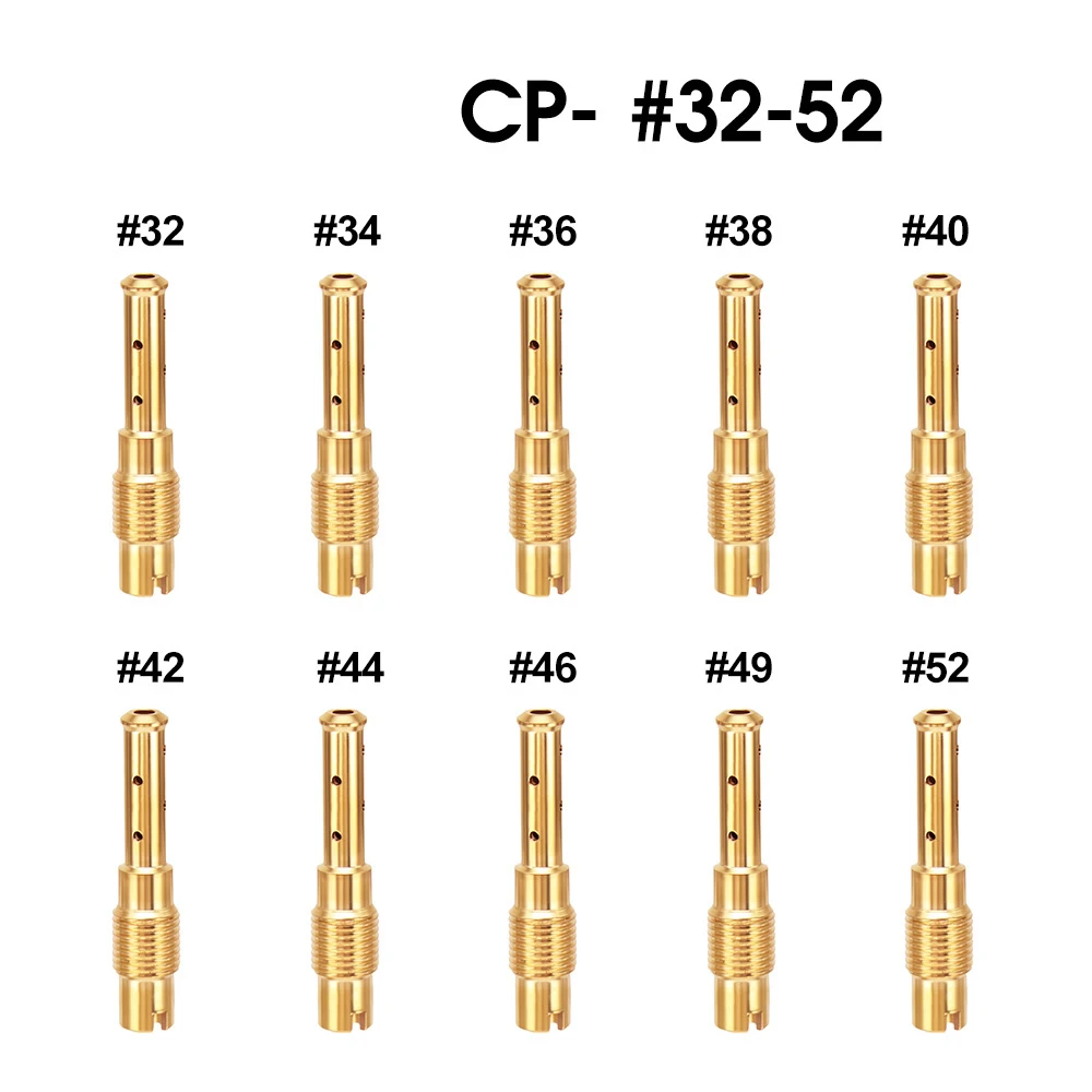 (5pcs/pack) Idle Jet Slow Pilot Jet Kit 32-40 42-52 Replacement Part Code 343.0301 343.0302 Motorcycle Parts Fits CP Carburetor