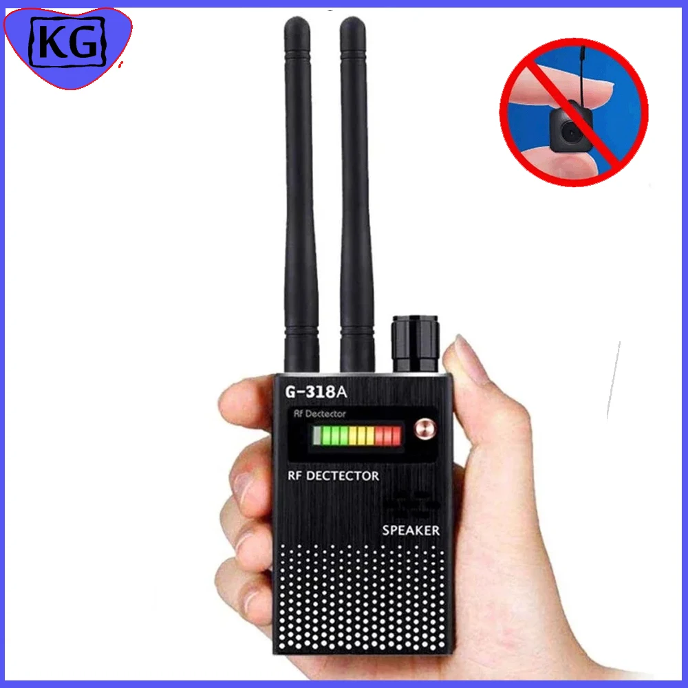 Multi-function Anti Spy RF Detector Hidden Camera GSM Audio Bug RF Signal Tracker Finder Wireless Spy Things Products Detector