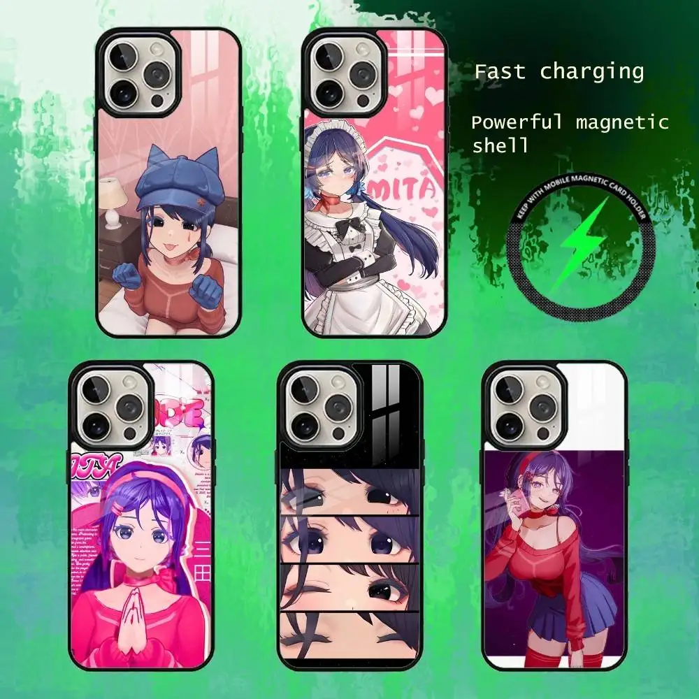 

Game M-MmiSide M-ita Phone Case For iPhone17,16,15,14,13 Plus,Pro Max Magnetic For Magsafe Wireless Charging