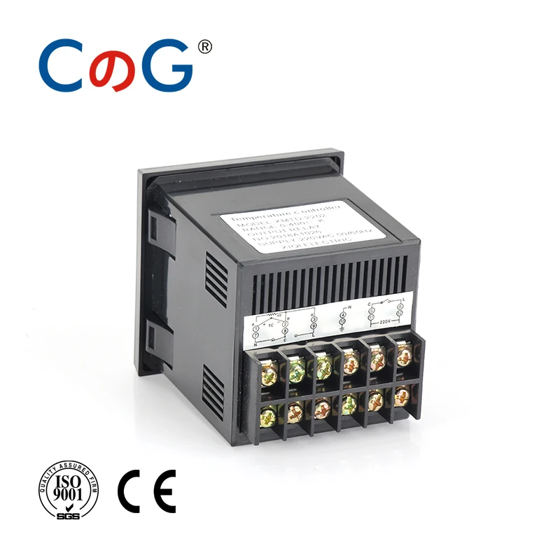 CG 0-600 도 입력 K PT100 유형 2 릴레이 출력 다이얼 코드 AC 220V 380V 72*72mm 디지털 온도 컨트롤러 온도 조절기