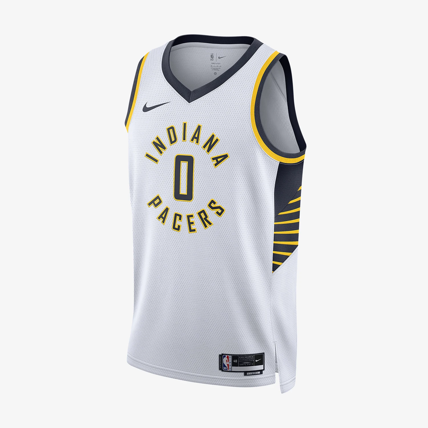 Nike Authentic Indiana Pacers Men's Lightweight Breathable Jersey DN2079-103