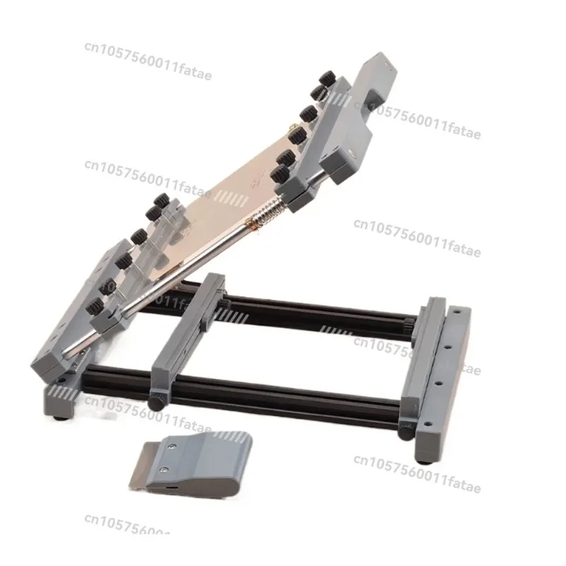 250x250MM Manual PCB Stencil Printer Desktop SMT Screen Printing Machine Precision Alignment for Solder Paste