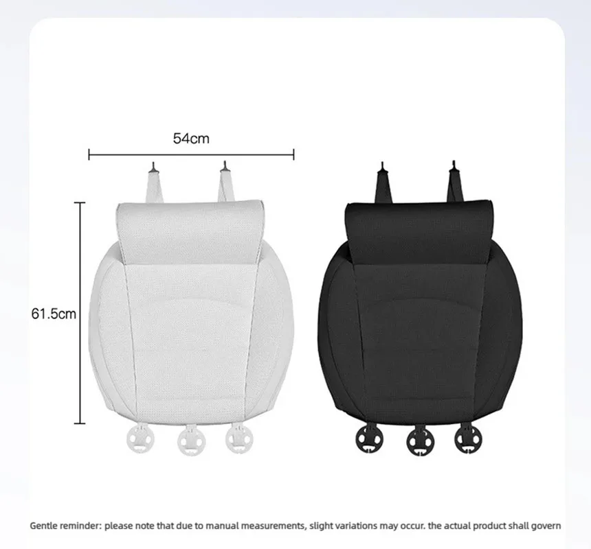 Full-Wrap Extended Leg Rest Cushion Cover for All Tesla Model 3/Y - Front Driver & Passenger Seat Protection Model Y Juniper