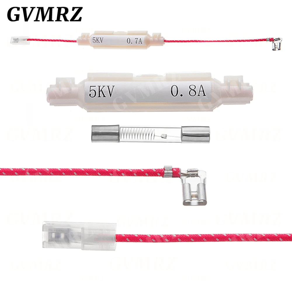 5KV 0.85A 850mA 0.9A 900mA 0.8A 800mA 0.75A High Voltage Fuse for Microwave Ovens Universal Fuse Holder Microwave Ovens Par