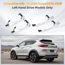 For Hyundai Tucson 2016 2017 2018 2019 2020 Front Left Right Outside Door Smart Key Handle 82651-D3710 82661-D3710