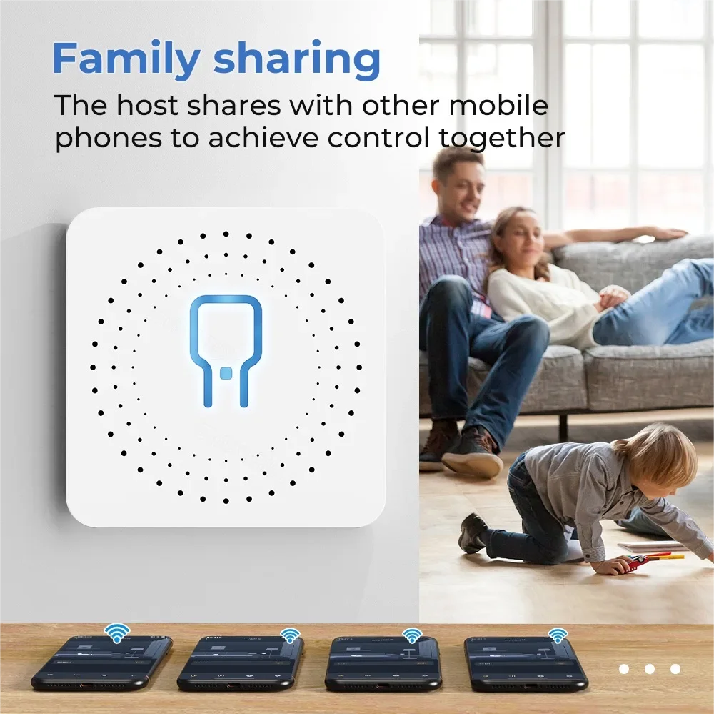 ONENUO 16A Wifi Switch DIY Smart Home Control Relay Smart LIfe APP Control Remotely Timer Works With Alexa Google Home Alice