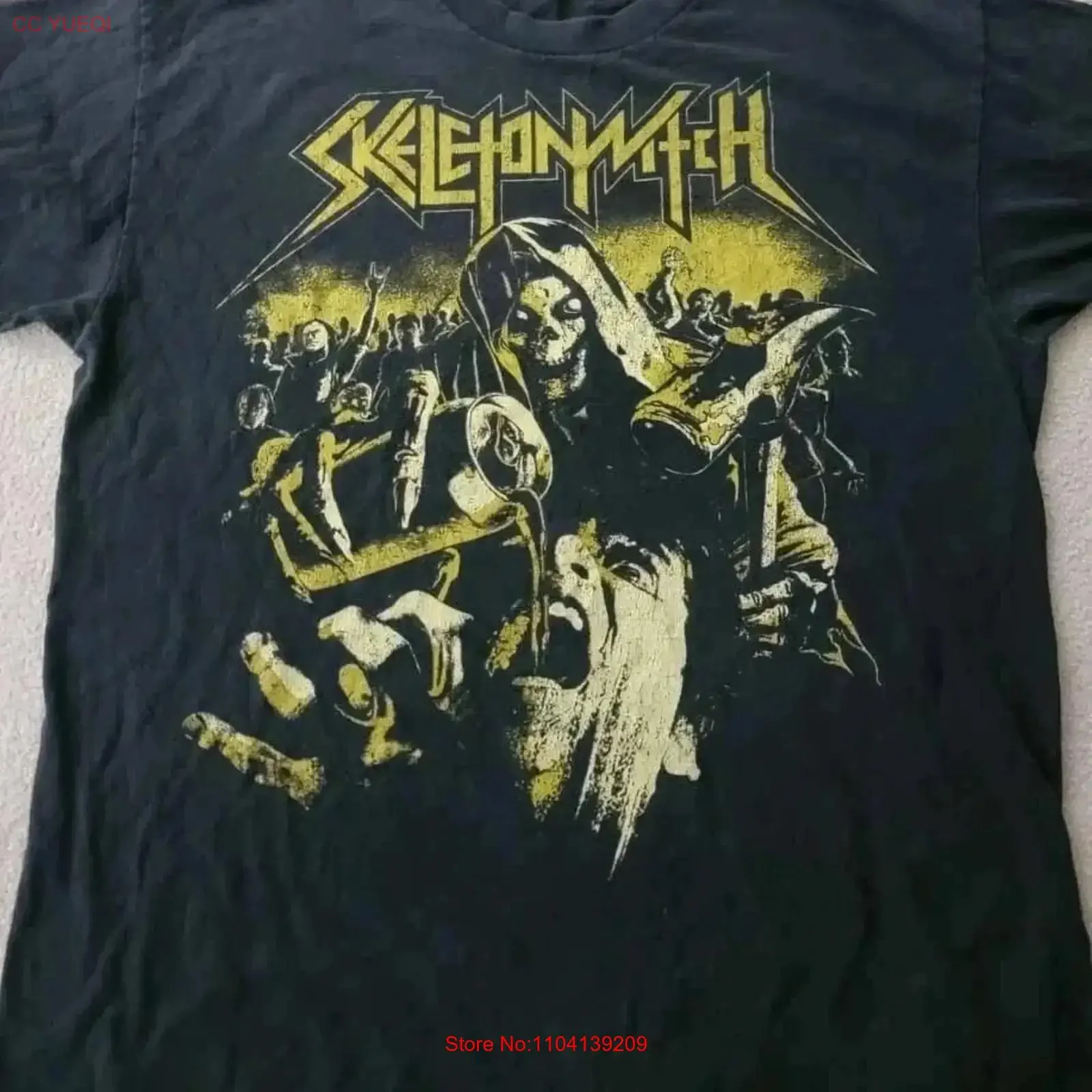 Hot New Skeletonwitch The Apothic Gloom T Shirt Black S 5XL long or short sleeves vintage Washed Top For Everyday Wear graphic