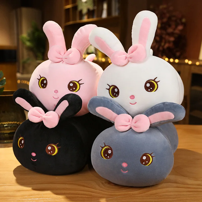 Cartoon Rabbit Pillow Plush Toys Kawaii Stuffed Soft Sleeping Cushio Appease Birthday Gifts