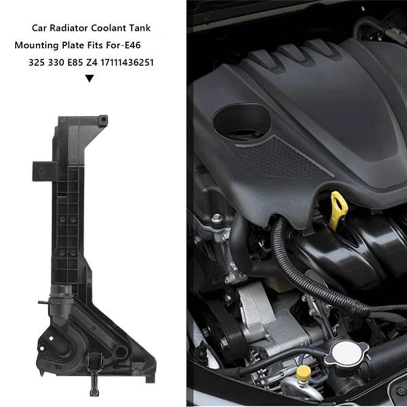 A17R-17111436251 Cooling Water Tank Bracket Water Tank Assembly Tray Auto For BMW BMW 3 Series E46 325 330 E85 Z4