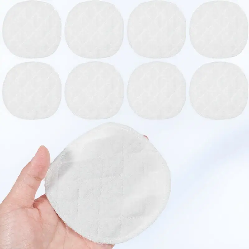 

12 шт. удобных многоразовых прокладок для груди, моющиеся, из экологичного хлопка, 3-слойная защита от протекания молока