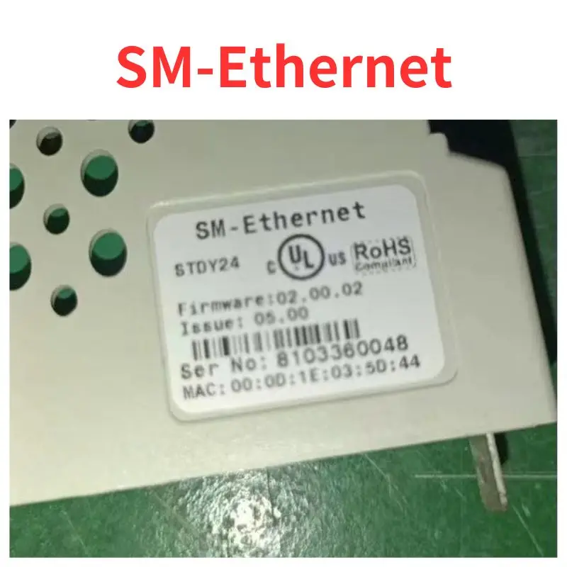 Second-hand  SM-Ethernet    Communication card    tested OK