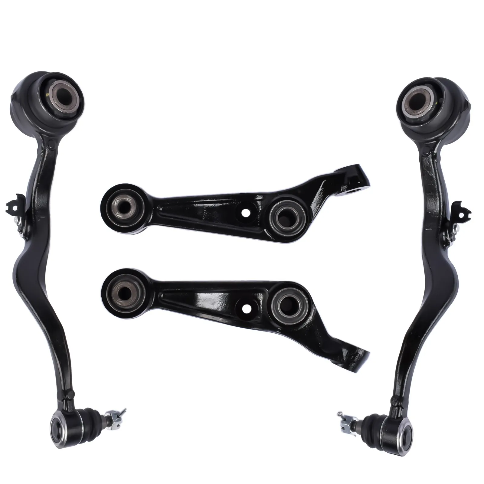 AP01 4PCS Front Forward & Rearward Control Arm Kit For Lexus LS460 LS600h 2008-2016 48620-50081, 48640-50081, 48670-59016, 48660-59016, 4862050081, 4864050081, 4867059016, 4866059016