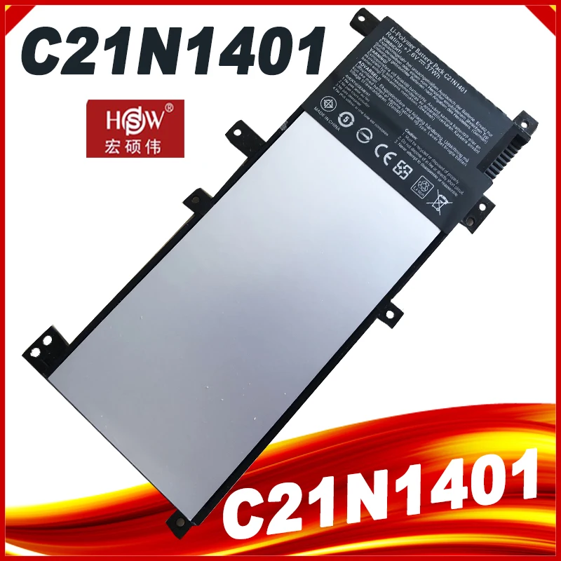 C21N1401 battery for Asus X455  X455LA Series 7.6V 37Wh