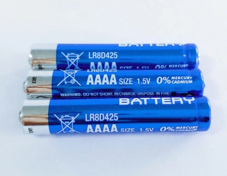 

AAAA Alkaline Battery LR8D425 1.5V Column Dry Battery for Pen Laser Pen Handwriting Pen Toys El
