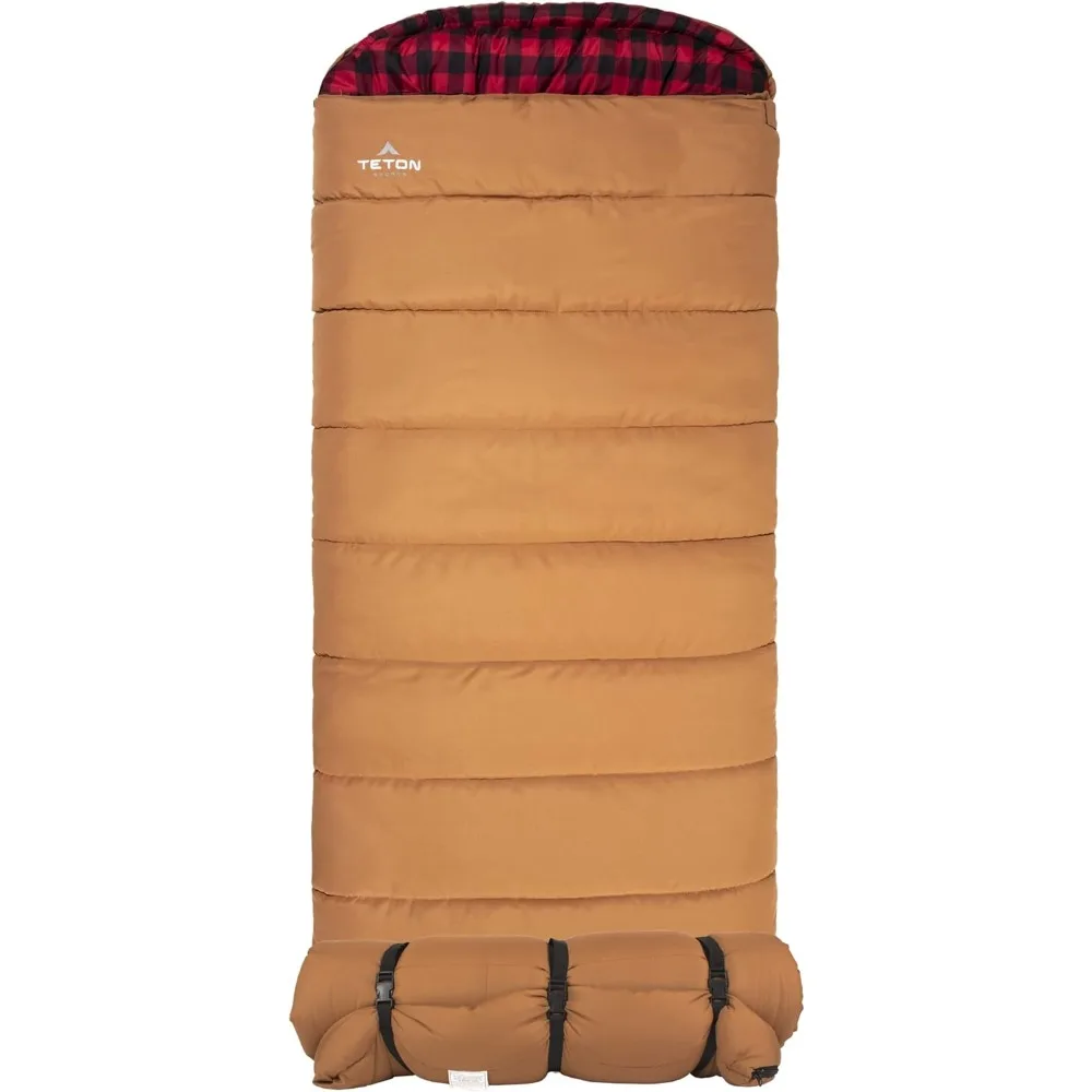 

CQDeer Hunter Sleeping Bag, Warm and Comfortable Camping Sleeping Bag, Teton Tough Canvas Shell for Camping, Hunting