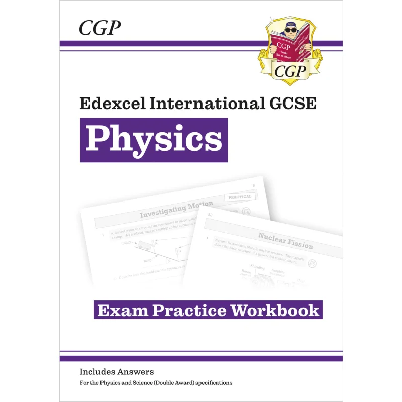 

New Edexcel International GCSE Physics Exam Practice Workbook With Answers CGP Books 9781782946885