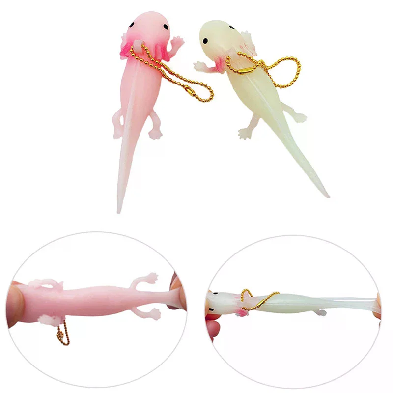 Divertente Portachiavi Antistress Pesce Morbido Gigante Salamande Giocattolo Antistress Spremere Scherzo Scherzo Giocattoli Per Le Ragazze Gag Regali Brinquedo