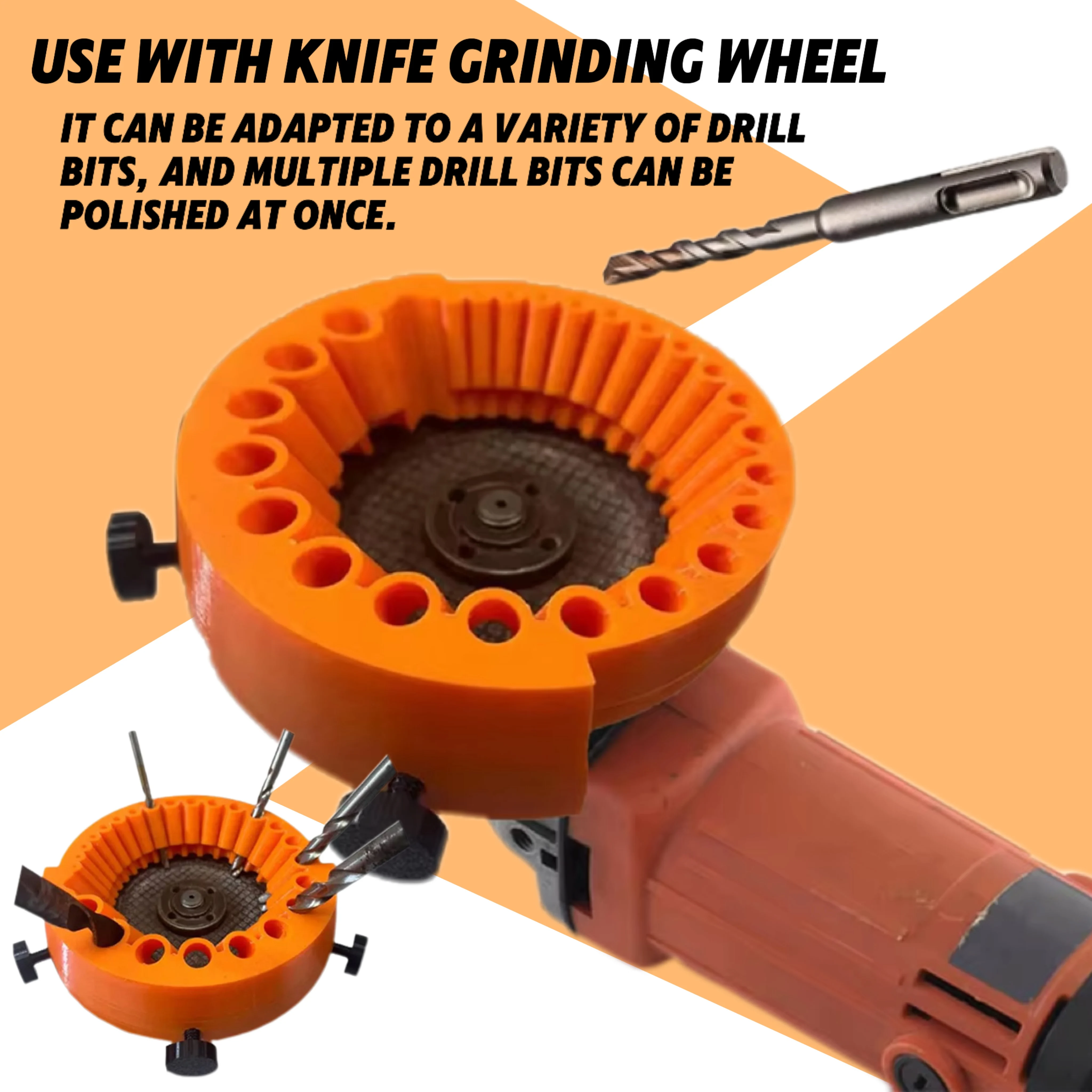 Multi Purpose Drill Bit Polishing Machine Drill Bit Sharpener Giant Blade Angle Grinder 2 To 13mm Drill Bits 125mm Abrasive Tool