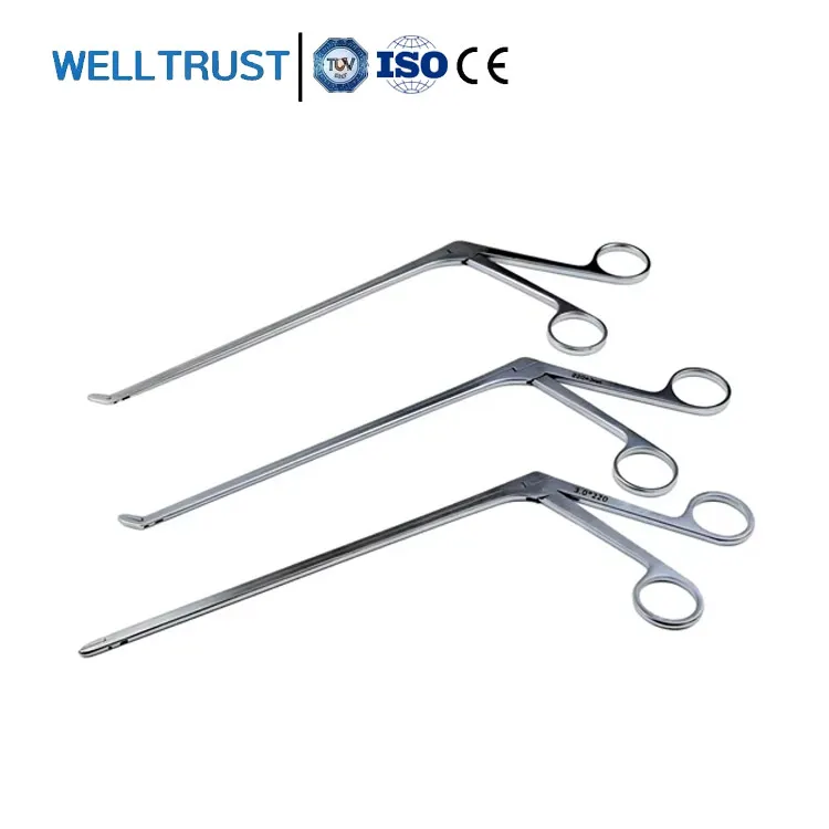 Laminectomy General Orthopedic Instrument Set Medical Spine Neurosurgery Bone Forceps Kerrison Rongeur Ring Spurling Rongeur