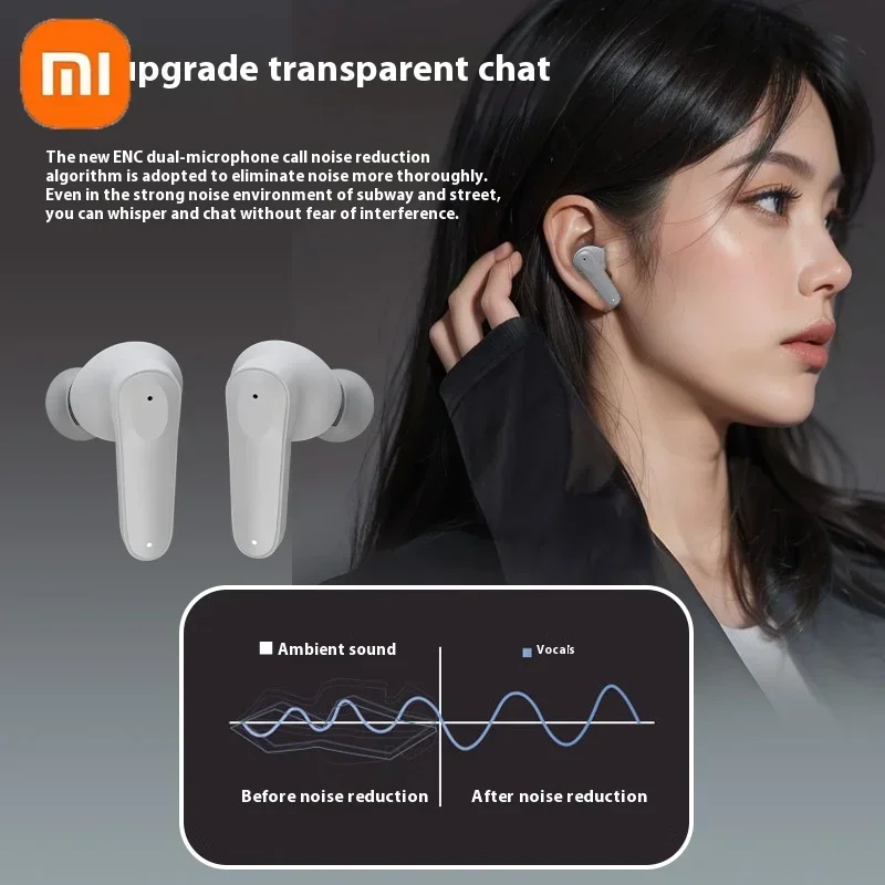 XIAOMI A98 Беспроводные наушники Bluetooth 5.4 ENC с шумоподавлением Водонепроницаемые наушники-вкладыши с микрофоном