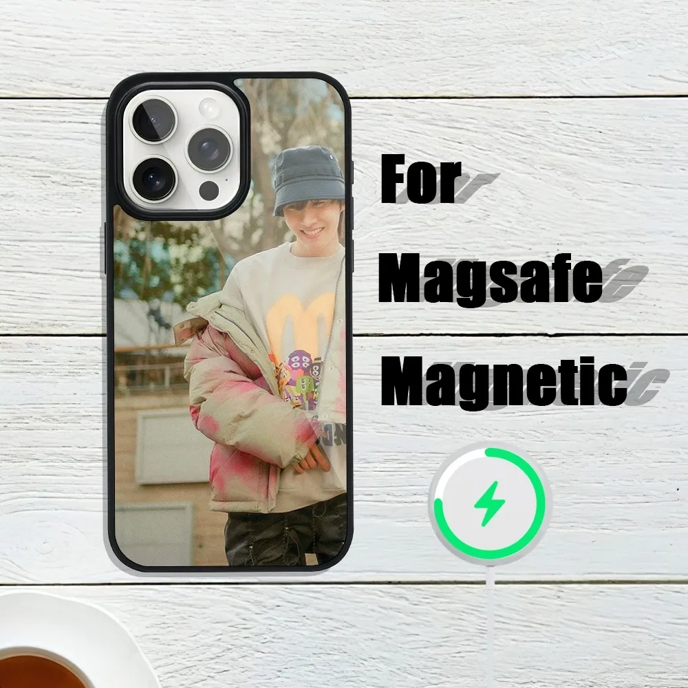 Singer j-hope Hope on the Street Phone Case For iphone 13 Plus 12 14 Mini 11 Max 15 Pro Magsafe Magnetic Wireless Charging Shell