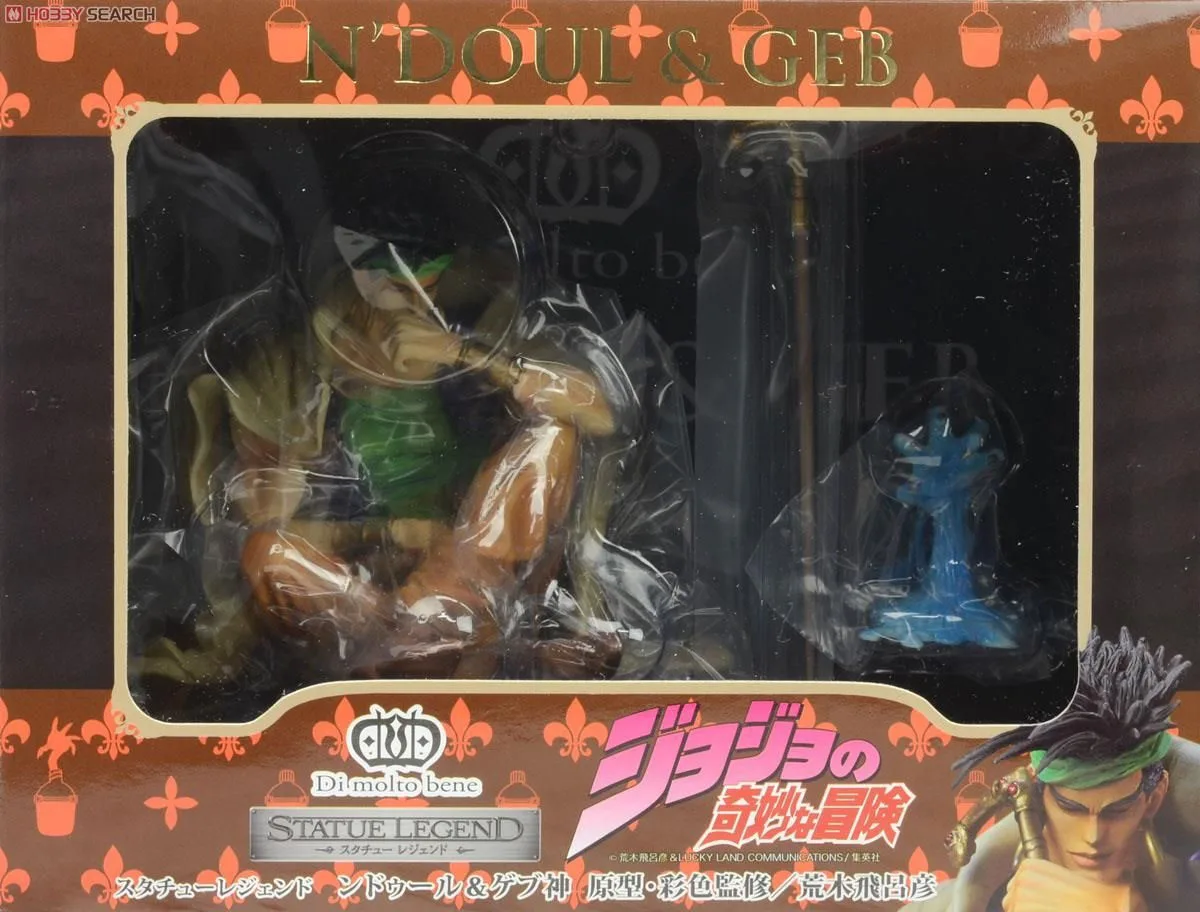 100% Original in Stock MEDICOS-E Statue Legend (#52) Jojo no Kimyou na Bouken N'Doul Collection Series