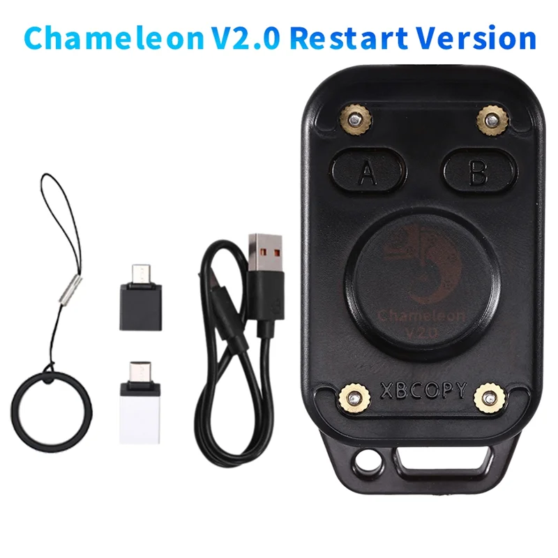 BTLIFE-Chameleon Ultra V2.0 Pembaca Emulator Chip Pintar RFID dengan Restart 125Khz 13.56Mhz Duplikator Dekode Kartu NFC