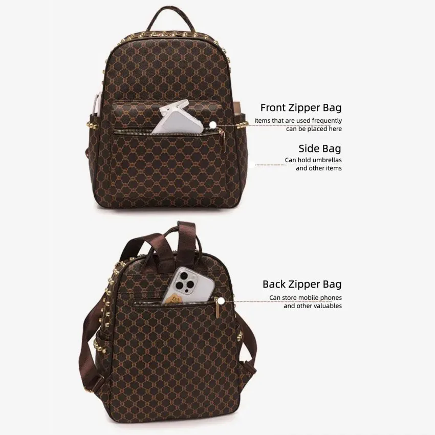 กระเป๋าเป้สะพายหลังสไตล์ใหม่ปี 2025 ทันสมัยและใช้งานได้หลากหลาย กระเป๋าลำลองสไตล์นักเรียน กระเป๋าเป้ใส่คอมพิวเตอร์ขนาดใหญ่