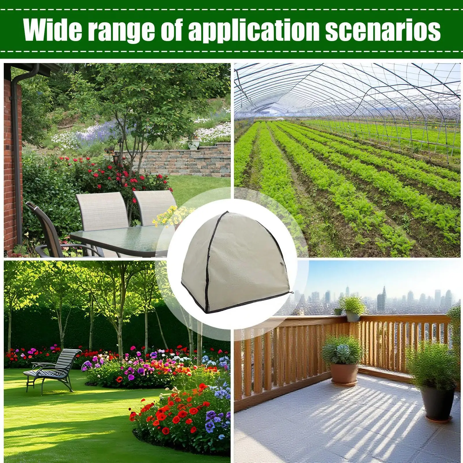 

Палатка для растений, зимняя всплывающая палатка для защиты от замерзания для растений, ветрозащитная палатка для садоводства, уличная защита для защиты от замерзания, защита от солнца