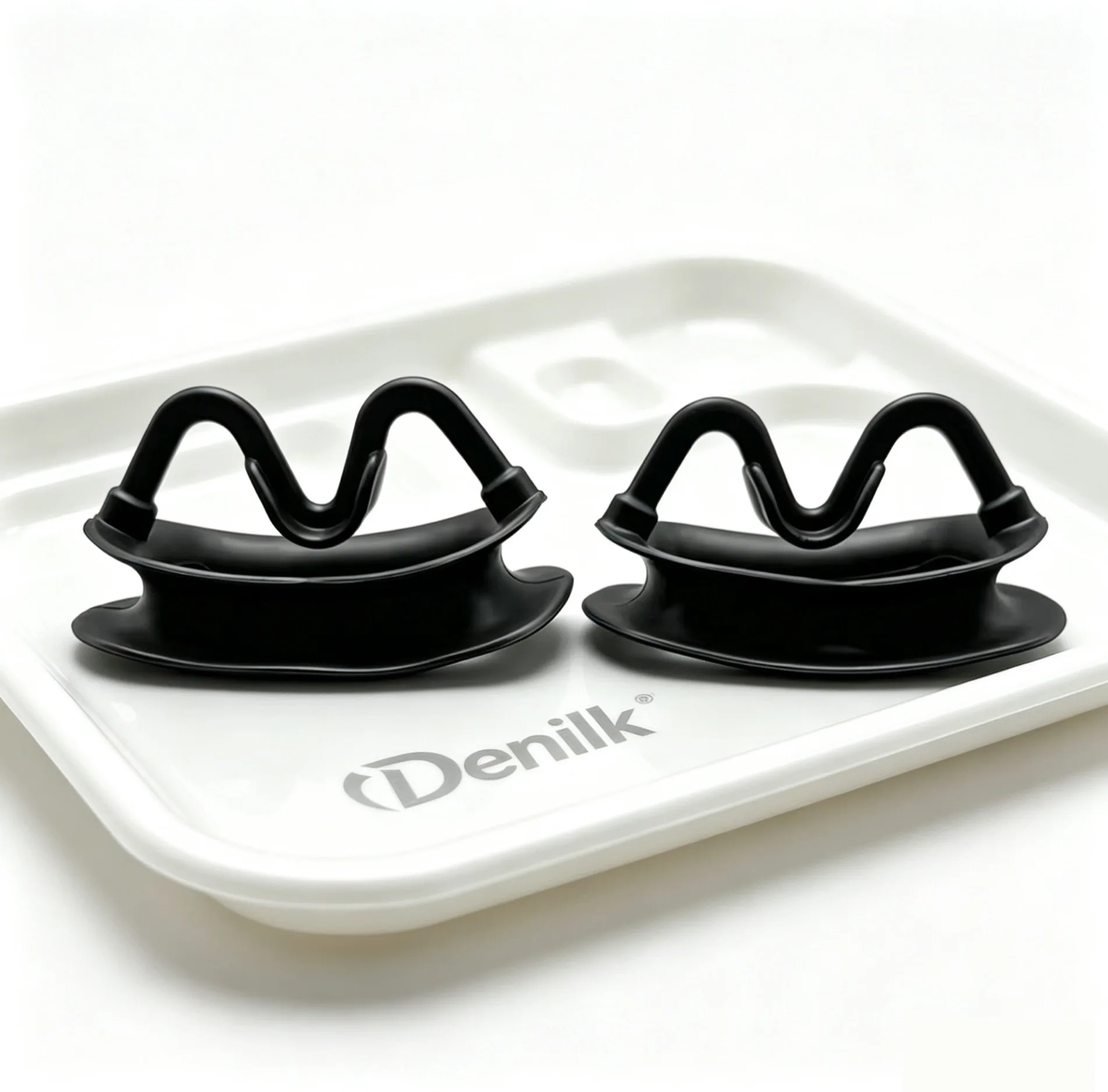 DENILK 2pcs Pair of Dental Orthodontic Silicone Mouth Opener Cheek Retracor Tooth Intraoral Lip Cheek Retractor Soft Consumables