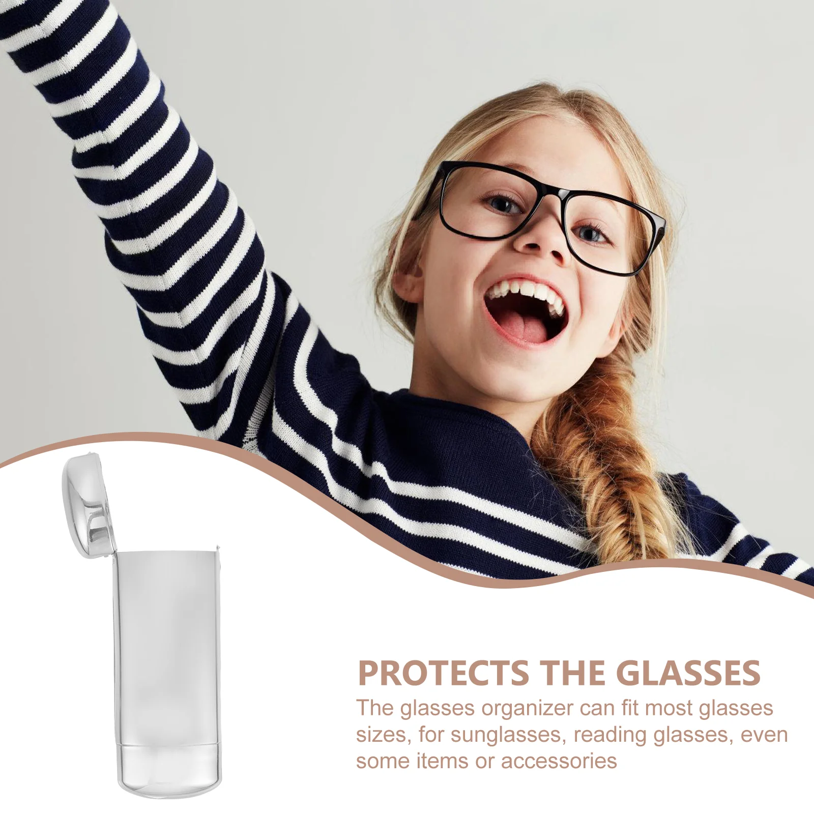 Aluminum Glasses Case Lightweight Protective Box For Reading Glasses Travel Storage ganizer Metal Sunglass Holder Eyewear Case - Image 6