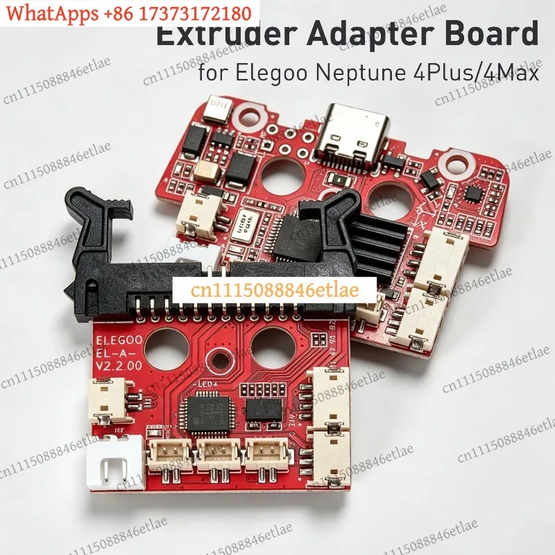 Extruder Adapter Board for Elegoo Neptune 4Plus 4Max 3D Printer Parts Accessory