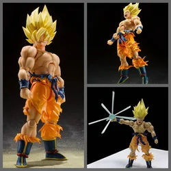 ドラゴンボールZアクションフィギュア,孫悟空アクションフィギュア,sh fitarts,超サイヤ人モデル,おもちゃ,ギフト,在庫あり