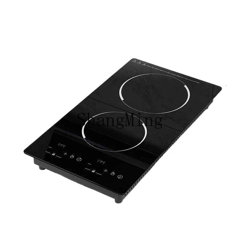 ZYY 双頭電磁調理器埋め込み電気セラミック調理器ハイパワーデスクトップダブルストーブ家庭用