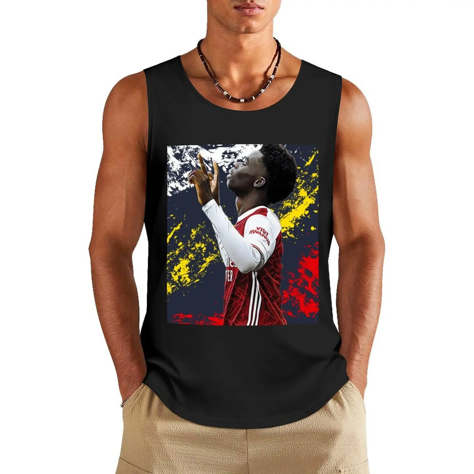 

Bukayo Tank Top gym accessories men men gym clothing summer 2025