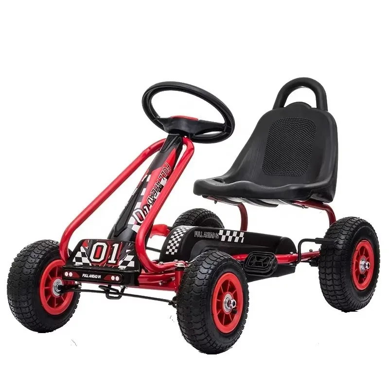 New Style 4 Wheel Pedal Go Kart For Kids Riding Amusement Go Kart