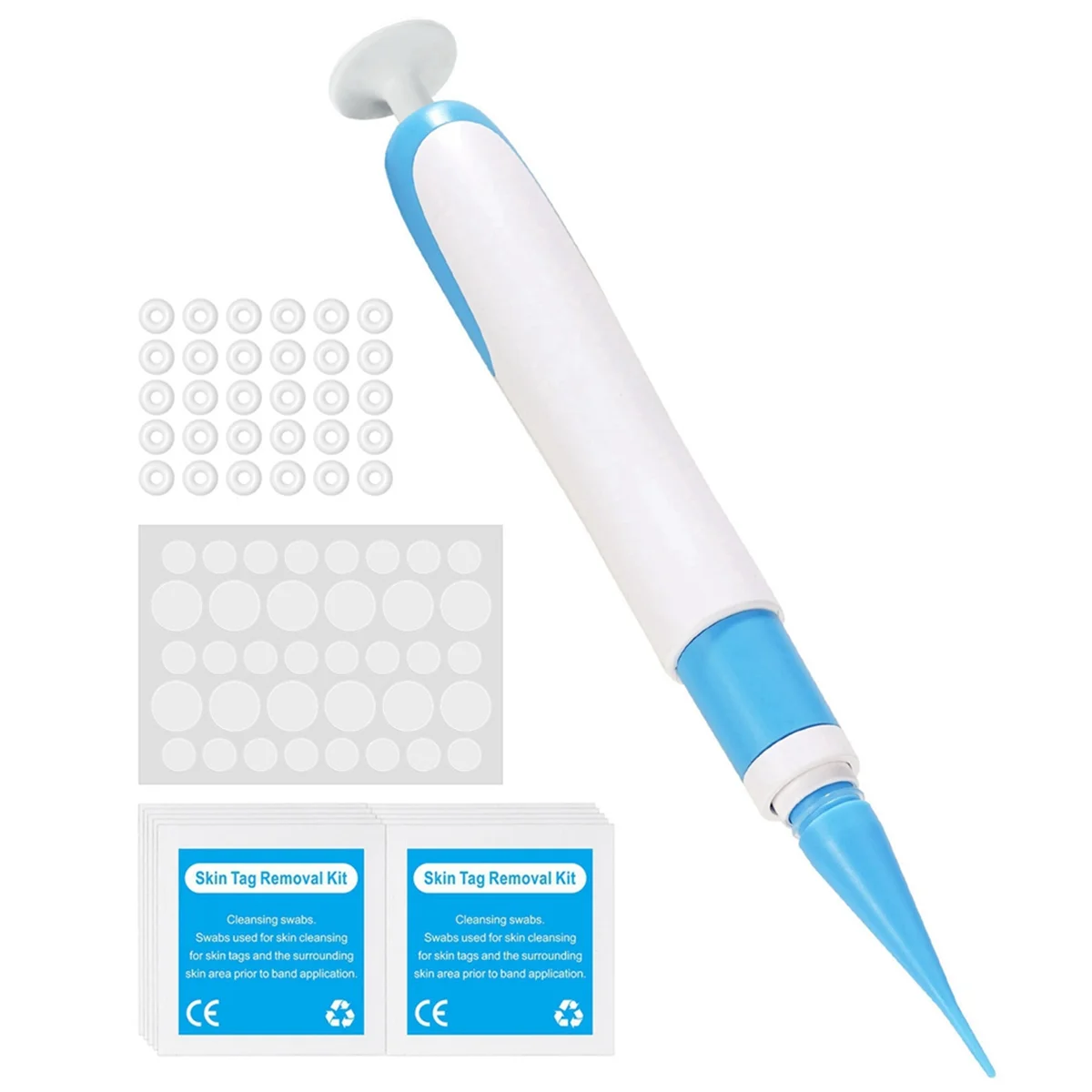 ABNQ Skin Tag Removal Kit Painless Skin Tag Removal Pen Easy Skin Tag Removal Device Removes 4mm-9mm Skin Tags