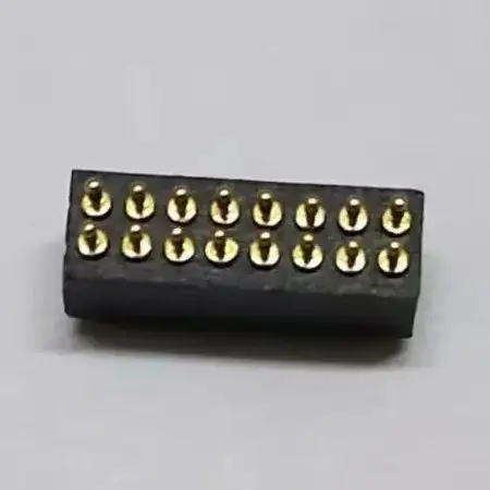 customized type,1.27mm pitch double rows 16pin pogo pin connector or spring loaded connector