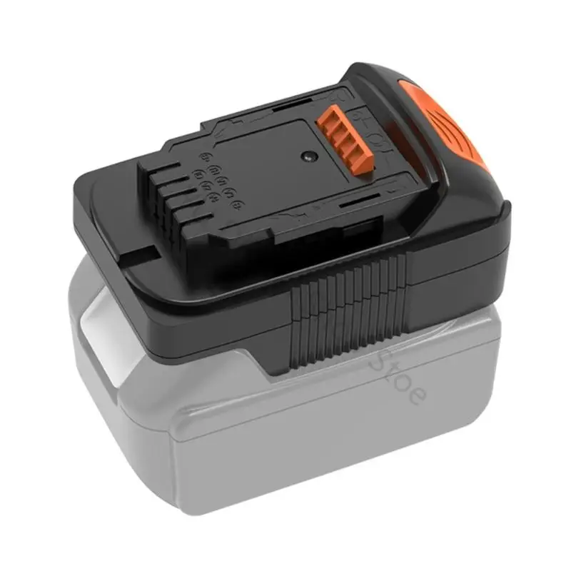 96BA Battery Adapter for Tool Changes with Guided Channel and DIY Use Power Adapter