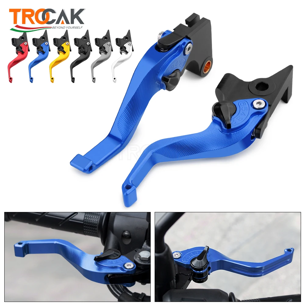 For Suzuki HAYABUSA GSX1300R GSX-R 1300 GSXR1300 2022-2026 One Finger Motorcycle Short Adjustable Brake Clutch Levers