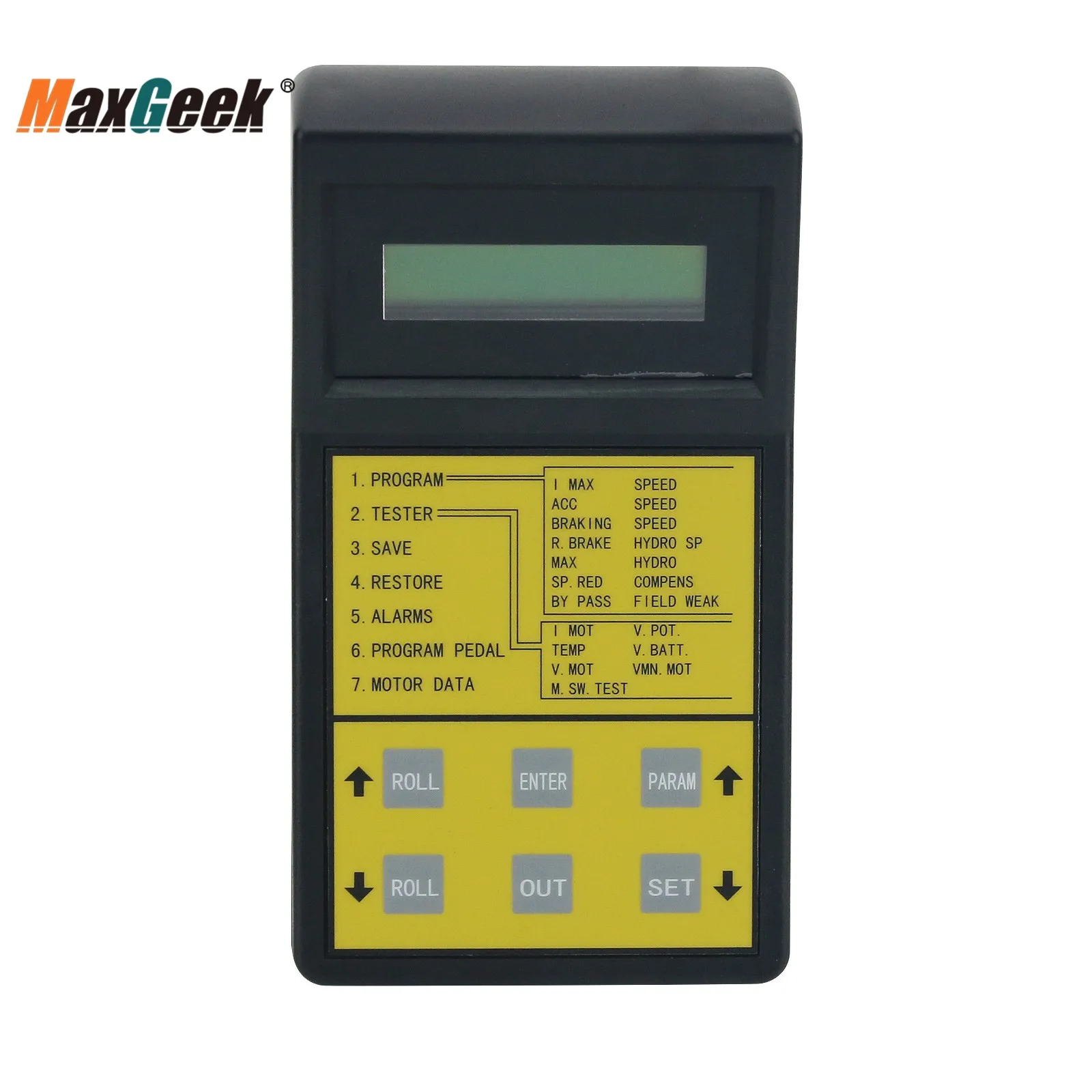 Maxgeek China-Made Handheld Programmer Smart Console ersetzt FC2360 für die ZAPI Motor Controller-Programmierung