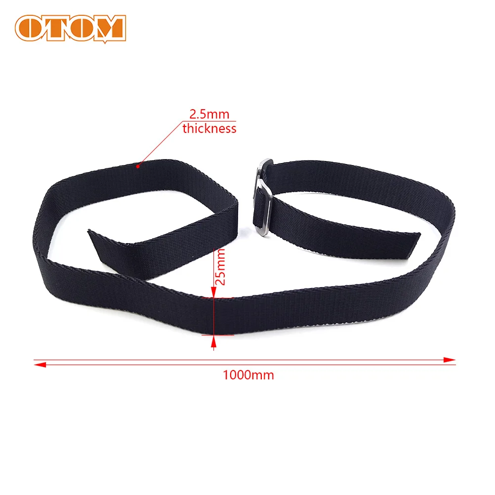 OTOM Motorcycle Universal Front Lift Strap Pull Sling Motocross Steering Wheel Joint Board Rescue Belt For KAWASAKI HONDA SUZUKI