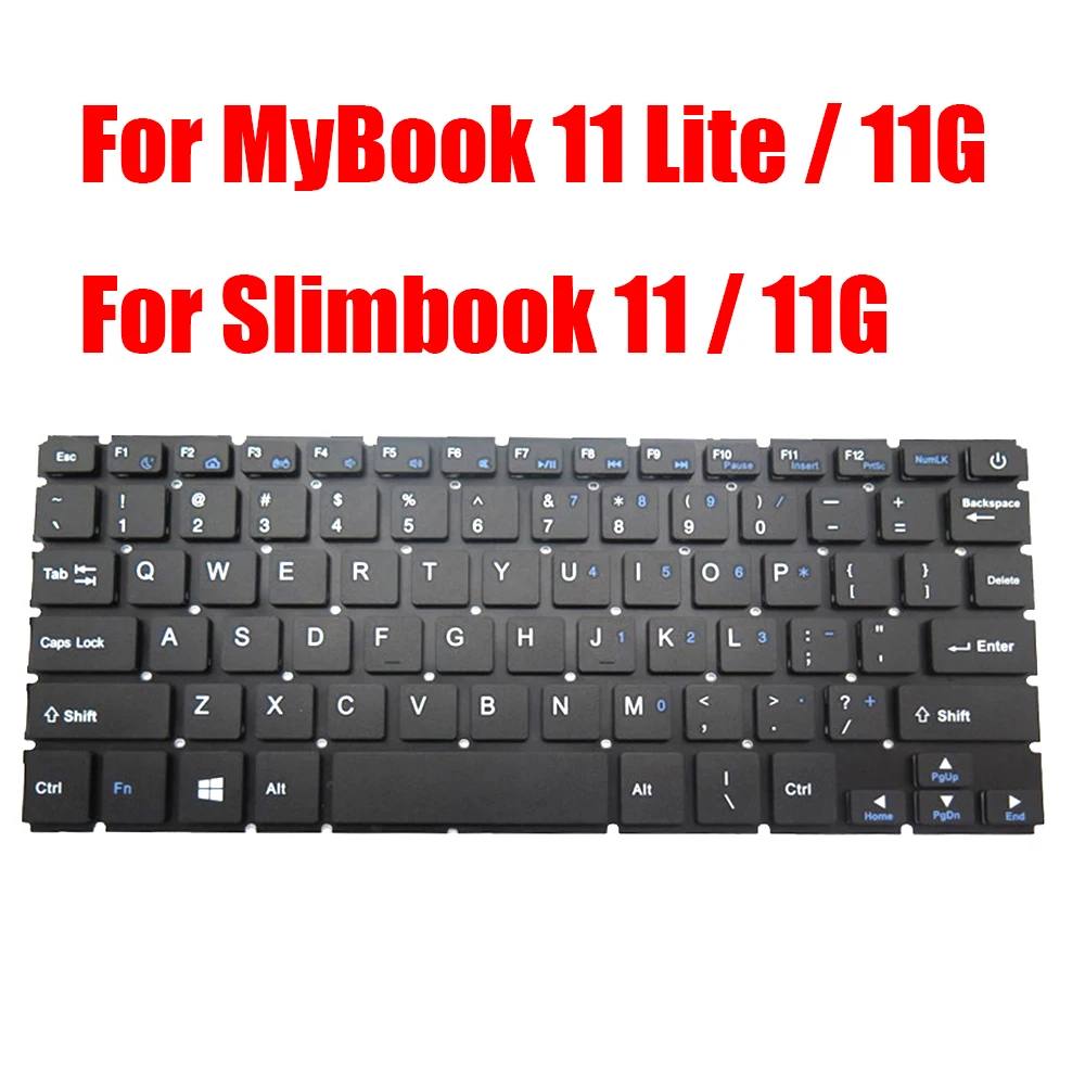 

Сменная английская клавиатура для ноутбука в США для Axioo для MyBook 11 Lite CW11Q3/11G M1169C M1169 для Slimbook 11 N1169P0EA/11G