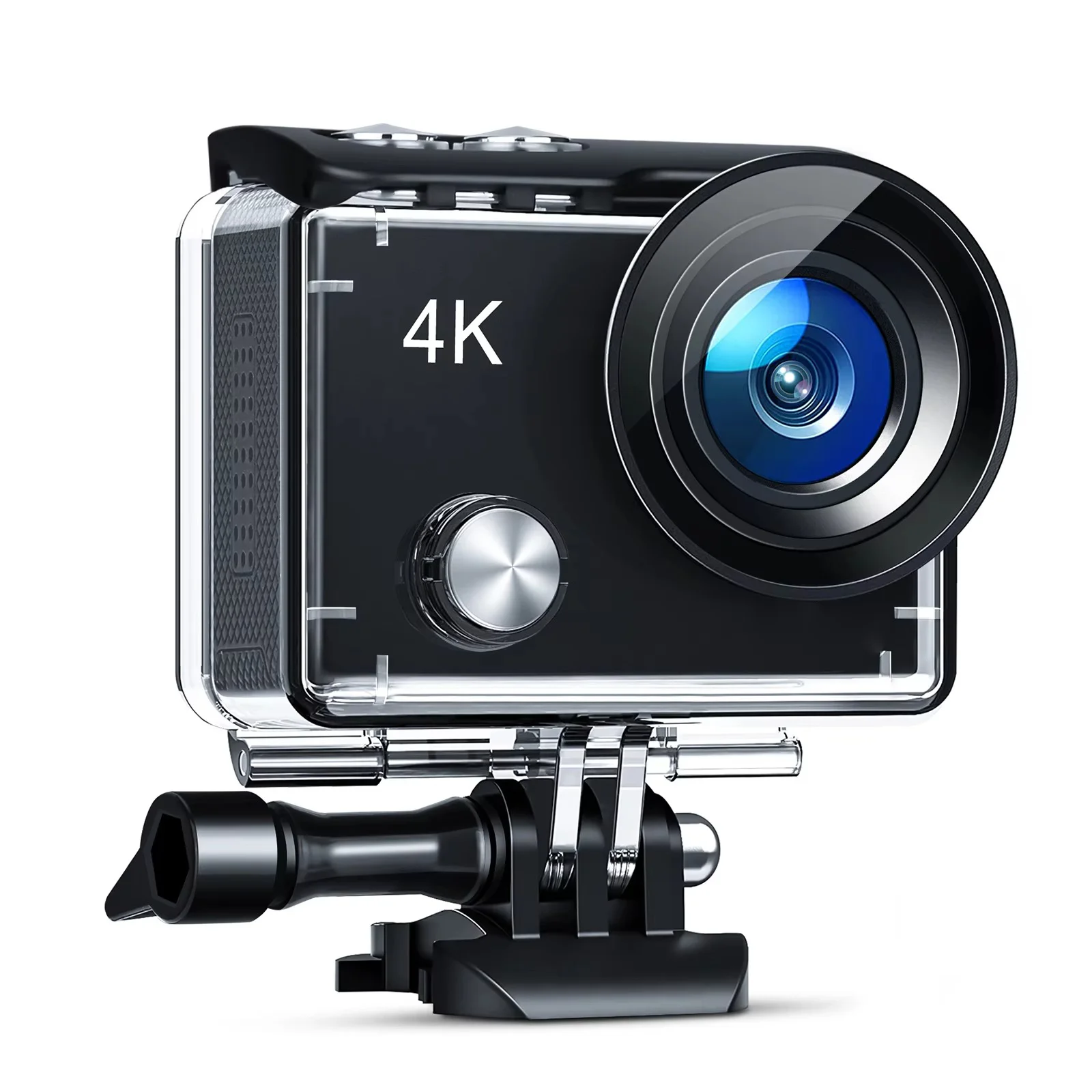 

4k экшн-видео профессиональная цифровая спортивная видеокамера для спорта Hd 360 Vlog Youtube водонепроницаемый шлем Wi-Fi экшн-камера