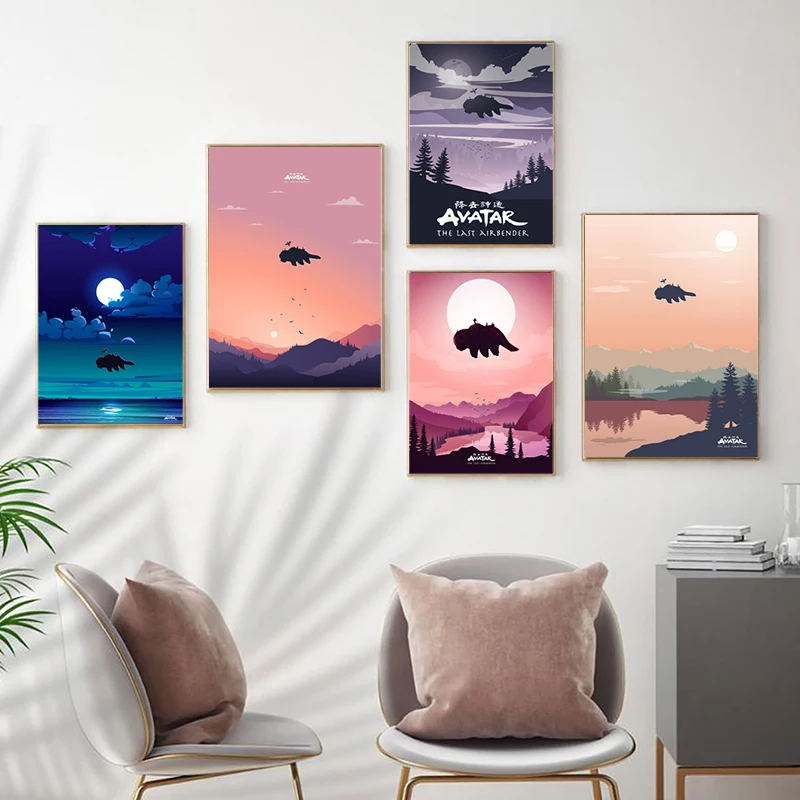 Appa Poster – Das perfekte Wandbild für Fans von Avatar: The Last Airbender