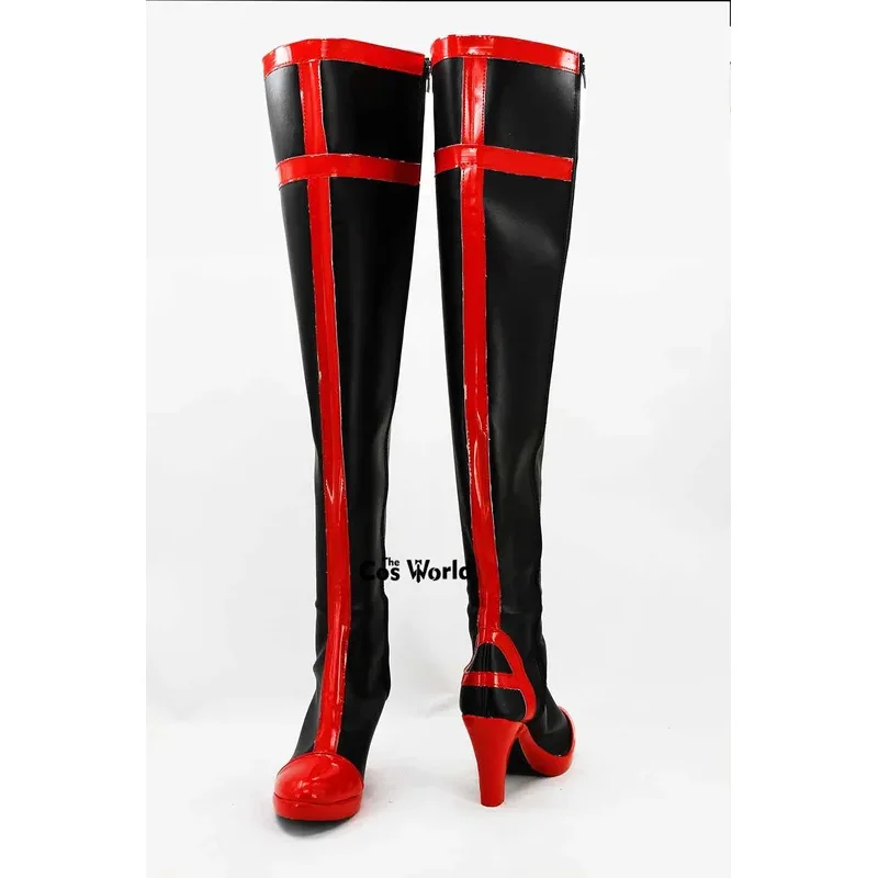 

qq681KILL la KILL Matoi Ryuko Аниме Настроить Косплей Туфли на высоком каблуке Сапоги