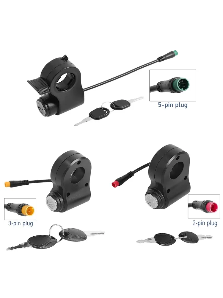 Serrure d'allumage pour Scooter électrique Kukirin G2 Pro / G2 Max, serrure à clé d'alimentation avec clés, pièces de commutateur de démarreur