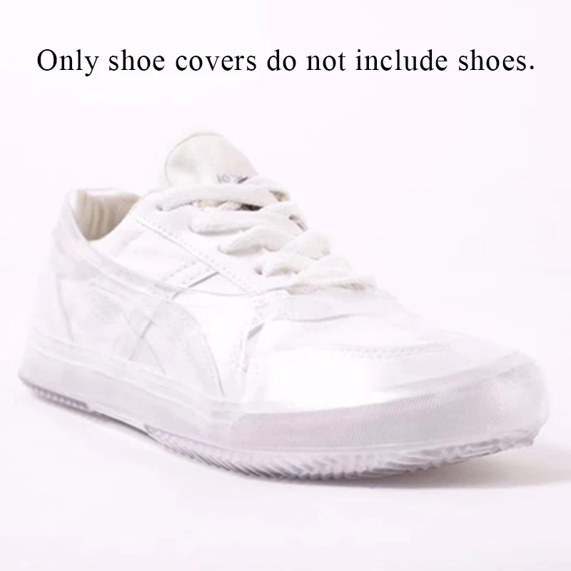 Cubiertas portátiles de silicona para zapatos, cubierta reutilizable a prueba de agua, antideslizante, poco profunda, para el hogar, novedad