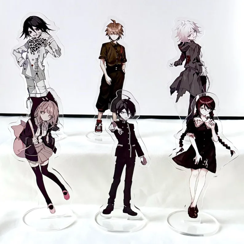 Danganronpa V3: Kill Harmony Kokichi Oma Kaede Akamatsu Shuichi Saihara Acrylic Anime Plaque Gift for Friends