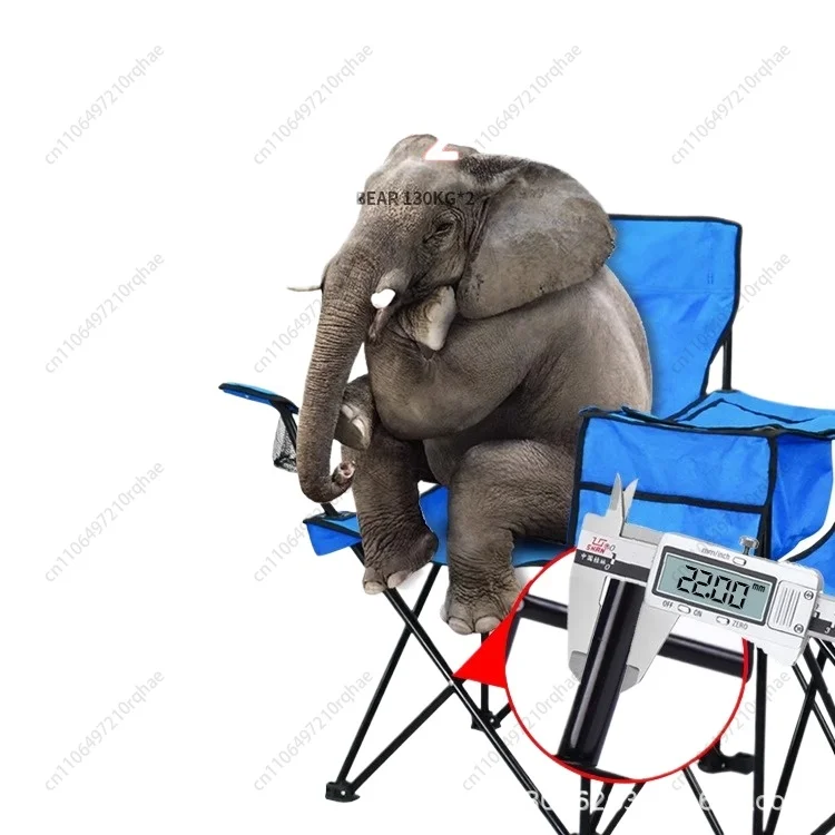 

Outdoor Awning Folding Chair Beach Chair Double Moon Chair with Umbrella Sun Protection Fishing Camping